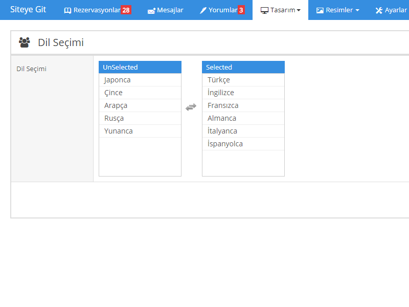 Otel Web Sitesi Paketi